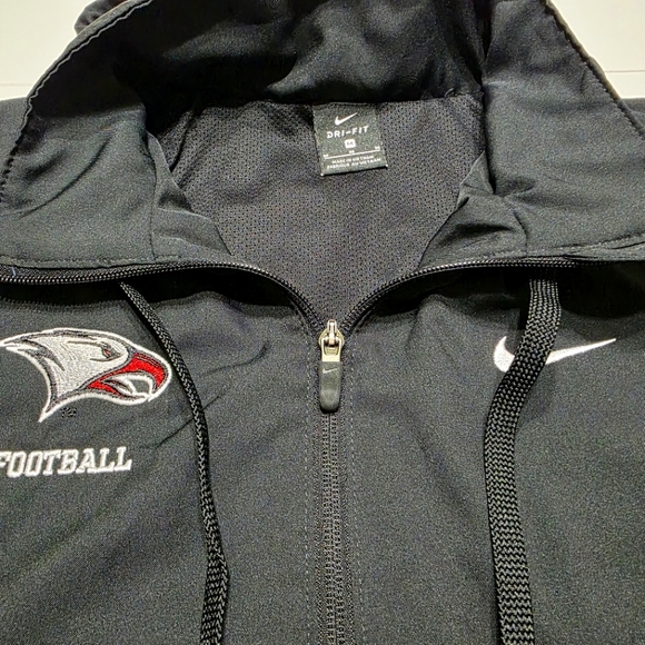 Nike Football Eagles Black and White Hooded Jacket - Picture 3 of 4